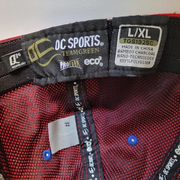 Washington Nationals MLB OC Sports Hat Red Blue Cap Size L/XL Embroidered - Picture 7 of 8